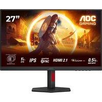 AOC G4 27" 4K Ultra HD 320Hz Gaming Monitor - Black / Red, Black