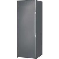 Hotpoint UH6F2CG 167cm High Frost Free Upright Freezer - Graphite - E Rated, Silver