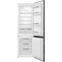 Smeg UKC81721E 178cm High 70/30 Integrated Fridge Freezer with Sliding Door Fixing Kit - White - E Rated, White