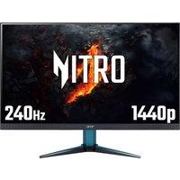 Acer Nitro VG272UW2 27" Quad HD 240Hz Gaming Monitor with FreeSync Premium - Black, Black
