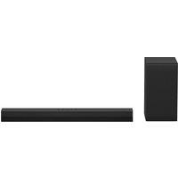 LG US40T 2.1 Soundbar with Wireless Subwoofer - Black, Black