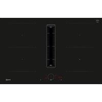 NEFF N70 V58NHQ4L0 80cm Venting Induction Hob - Black - For Ducted/Recirculating Ventilation, Black