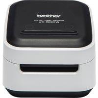 Brother Label Printer Printer - White / Black, White