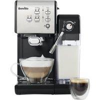 Breville One-Touch VCF107 Espresso Coffee Machine - Black / Chrome, Black