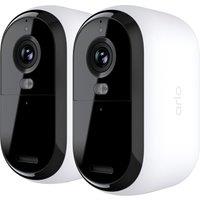 Arlo Essential 3 2K 2 Camera Kit Smart Home Security Camera - White, White