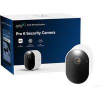 Arlo Pro 6 2K+ Smart Home Security Camera - White, White
