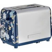 Laura Ashley VQSBT582B 2 Slice Toaster - Elvedon Navy, Blue