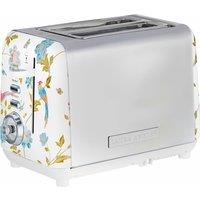 Laura Ashley VQSBT582W 2 Slice Toaster - Elvedon White, White