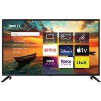 Veltech X230 50" 4K Ultra HD Smart Roku TV [2024] - VR50UX230, Black