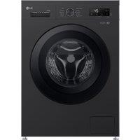 LG X10 Series ThinQ W4X1095NNK Wifi Connected 9Kg/5Kg Washer Dryer with 1400 rpm - Black - E Rated [Wash&Dry], A Rated [Wash Only], Black
