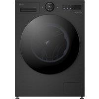 LG VX70 Series AI Direct Drive W4X7016TBB Wifi Connected 11Kg/6Kg Washer Dryer with 1400 rpm - Matte Black - D Rated [Wash&Dry], A Rated [Wash Only], Black