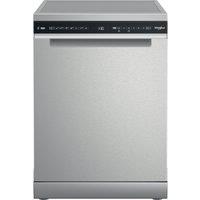 Whirlpool W7FHS51AXUK Standard Dishwasher - Stainless Steel - B Rated, Stainless Steel