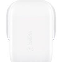 Belkin BoostCharge USB-C PD 3.0 30W Power Adapter for iPhone, iPad, Samsung Galaxy, Google, and more - White, White