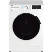 Beko WDER744421W 7Kg/4Kg Washer Dryer with 1400 rpm - White - D Rated [Wash&Dry], D Rated [Wash Only], White