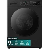 Hisense 1i Series WF1I9042BBP2 9kg Washing Machine with 1400 rpm - Black - A Rated, Black