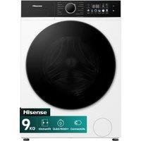 Hisense KitchenFit 3i Series WF3I9043BWFS2 9kg WiFi Connected Washing Machine with 1400 rpm - White - A Rated, White