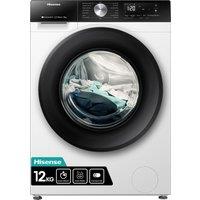 Hisense 3S Series WF3S1243BW3 12kg WiFi Connected Washing Machine with 1400 rpm - White - A Rated, White