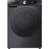 Hisense 5S Series WF5S1245BB 12kg Washing Machine with 1400 rpm - Black - A Rated, Black