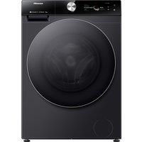 Hisense 7S Series WF7S1247BB 12kg WiFi Connected Washing Machine with 1400 rpm - Black - A Rated, Black