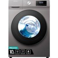 Hisense 3 Series WFQA1014EVJMT 10kg Washing Machine with 1400 rpm - Titanium - A Rated, Titanium