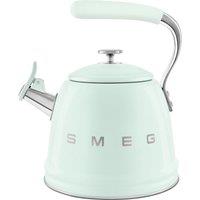 Smeg 50's Style WKF01PG Whistling Hob Kettle - Pastel Green, Green