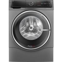 Bosch Series 8 i-Dos WNC254ARGB Wifi Connected 10.5Kg/6Kg Washer Dryer with 1400 rpm - Graphite - D Rated [Wash&Dry], A Rated [Wash Only], Silver
