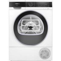 Siemens IQ-500 WQ45G203GB 9Kg Heat Pump Tumble Dryer - White - A+++ Rated, White