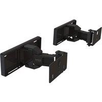 Sanus Universal Soundbar Wall Mount - Black, Black