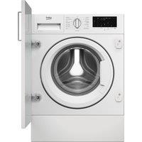 Beko WTIK72121 Integrated 7kg Washing Machine with 1200 rpm - White - A Rated, White