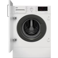 Beko RecycledTub WTIK86151F Integrated 8kg Washing Machine with 1600 rpm - White - C Rated, White