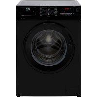 Beko WTL84151B 8kg Washing Machine with 1400 rpm - Black - C Rated, Black