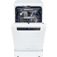 Haier I-Pro Shine Series 5 XF1C3TB1FW-80 Wifi Connected Slimline Dishwasher - White - C Rated, White