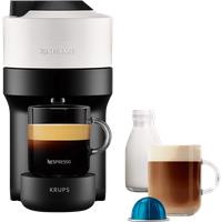 Nespresso by Krups Vertuo Pop XN920140 Pod Coffee Machine - White, White