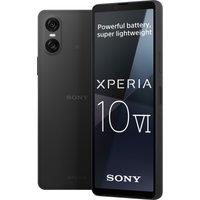 Sony Xperia 10 VI 128GB Smartphone in Black, Black