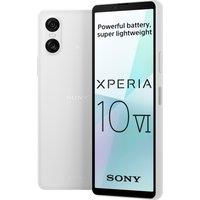 Sony Xperia 10 VI 128GB Smartphone in White, White