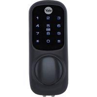 Yale Keyless Connected Smart Door Lock - Matt Black, Black