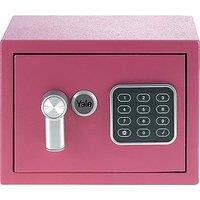 Yale YSV/170/DB2/P Smart Safe - Pink, Pink