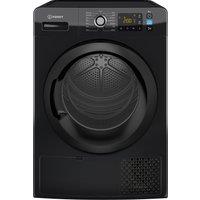 Indesit Push&Go YTM1182BXUK 8Kg Heat Pump Tumble Dryer - Black - A++ Rated, Black