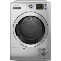 Indesit Push&Go YTM1182SSXUK 8Kg Heat Pump Tumble Dryer - Silver - A++ Rated, Silver