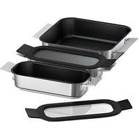 NEFF Z9403FF0 3 Piece Flex Pan Set - Stainless Steel, Stainless Steel