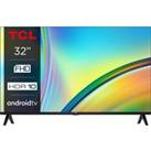 TCL S5400AK 32 Full HD Smart Android TV - 32S5400AFK, Black