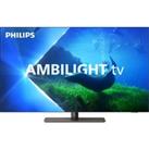 Philips 48 4K Ultra HD OLED Smart Ambilight TV - 48OLED808, Grey