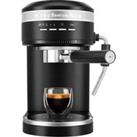 KitchenAid Artisan 5KES6503BBK Espresso Coffee Machine - Cast Iron Black, Black