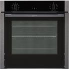 NEFF N50 Slide&Hide B3ACE4HG0B Built In Electric Single Oven - Graphite - A Rated, Silver
