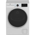 Beko RapiDry B5T4823RW 8Kg Heat Pump Tumble Dryer - White - A++ Rated, White