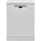 Beko BDFN15430W Standard Dishwasher - White - D Rated, White