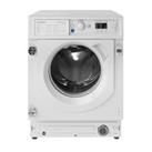 Indesit BIWMIL81485UK Integrated 8kg Washing Machine with 1400 rpm - White - B Rated, White