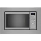 Beko BMOB17131X 38cm tall, 60cm wide, Built In Compact Microwave - Stainless Steel, Stainless Steel