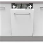 Electra C4510IE Fully Integrated Slimline Dishwasher - White Control Panel with Fixed Door Fixing Ki