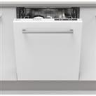 Electra C6012IE Fully Integrated Standard Dishwasher - White Control Panel with Fixed Door Fixing Ki